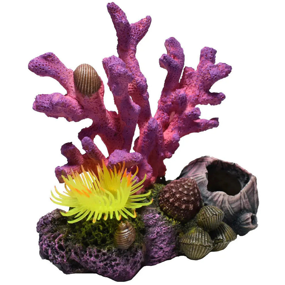 Hikari USA Marine Series Branch Coral Resin Ornament 5.1 in Hikari USA