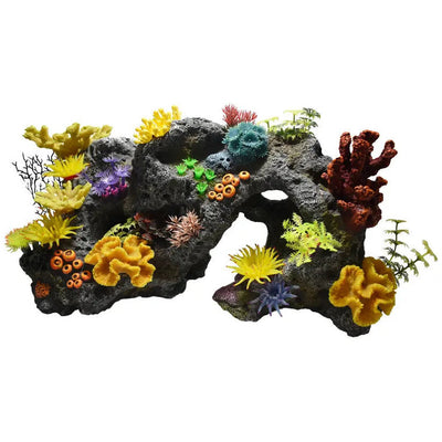 Hikari USA Marine Series Coral Garden Resin Ornament 10.4 in Hikari USA