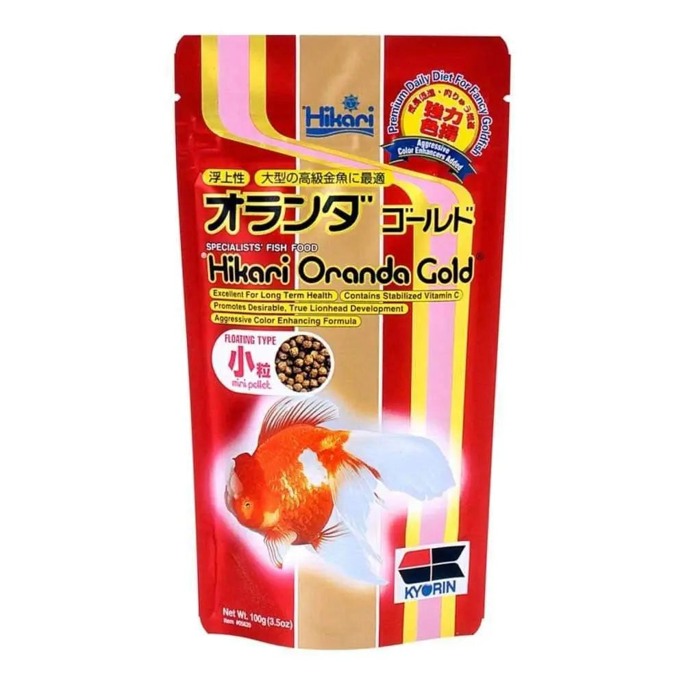 Hikari USA Oranda Gold Pellets Fish Food 1ea/3.5 oz, Mini Hikari USA