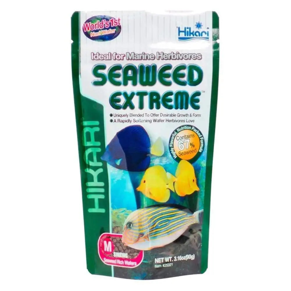 Hikari USA Seaweed Extreme Wafer Fish Food 1ea/3.16 oz, Medium Hikari USA