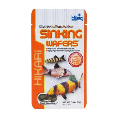 Hikari USA Sinking Wafers Rapidly Sinking Wafer Fish Food 1ea/0.88 oz Hikari USA