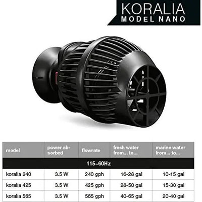 Hydor KORALIA Nano Aquarium Circulation Pumps Hydor