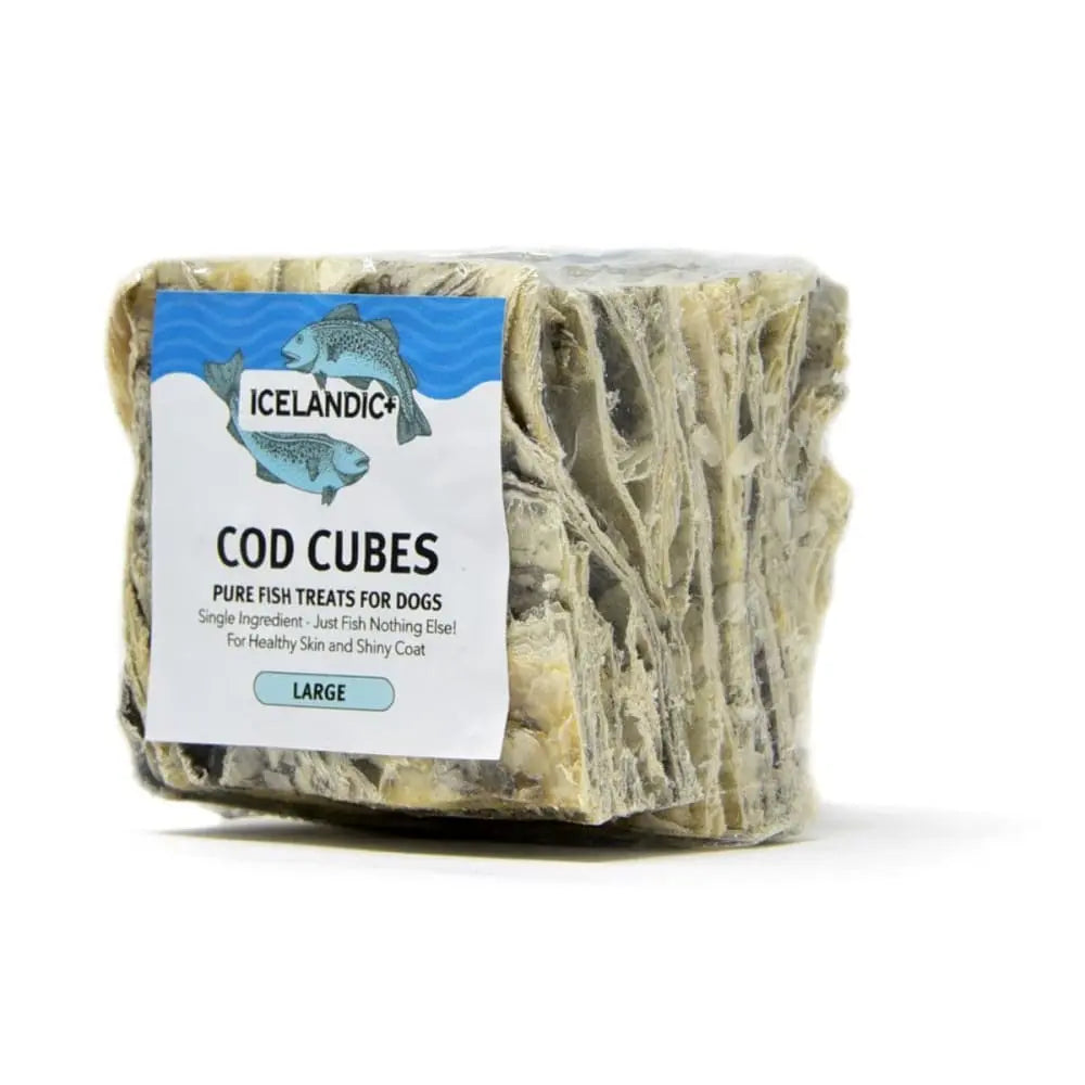 Icelandic+ Large Cod Skin Cube 12 ct Display Icelandic+