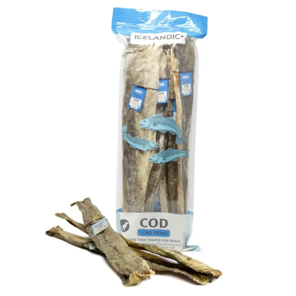 Icelandic+ Long Cod Skin Strips 20 ct bag Icelandic+