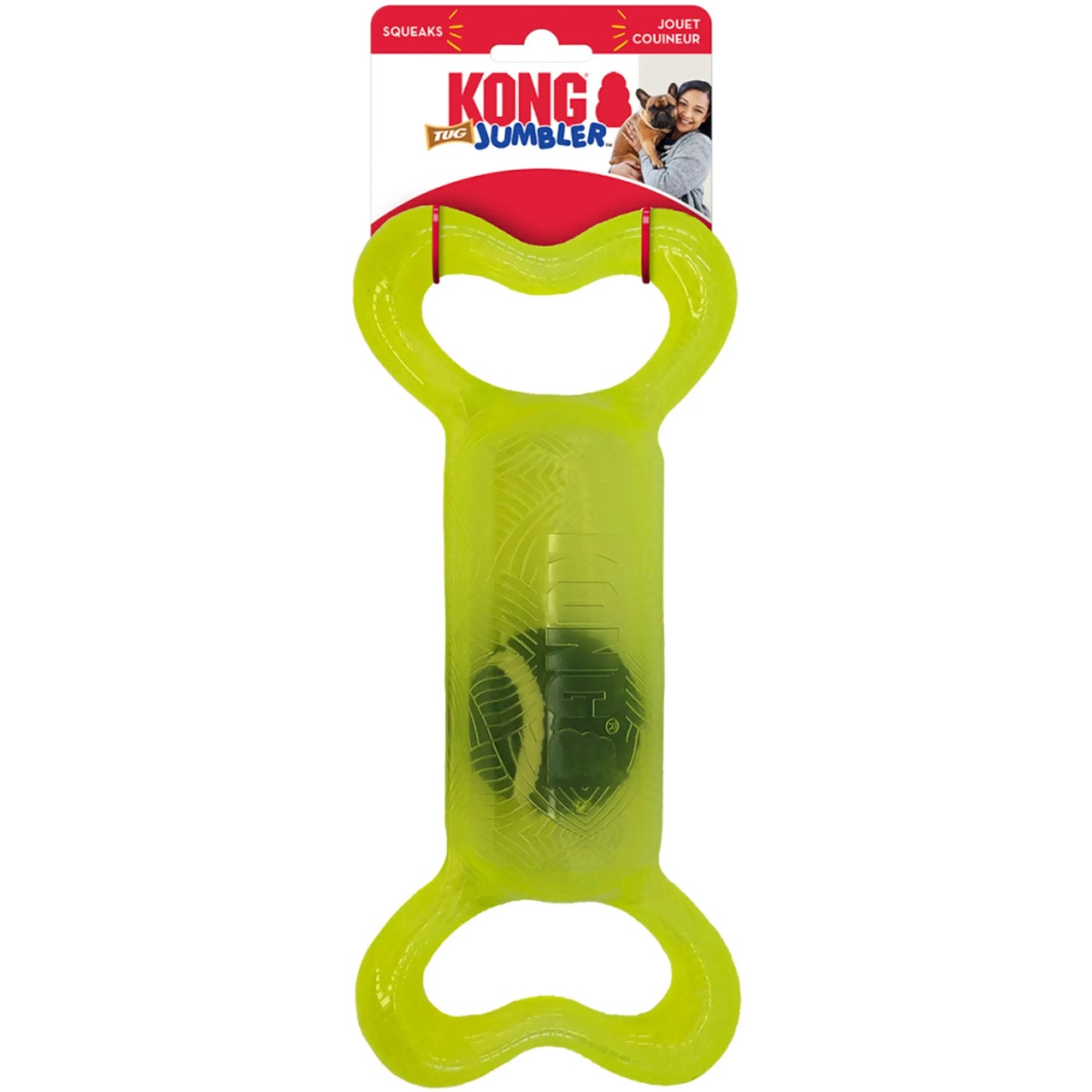 KONG Jumbler Tug Dog Toy  KONG Jumbler Tug Dog Toy Assorted Kong