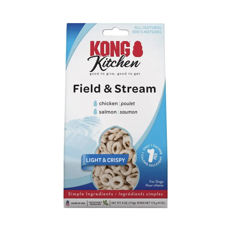 KONG Kitchen Light & Crispy Dog Treats 4 oz Kong