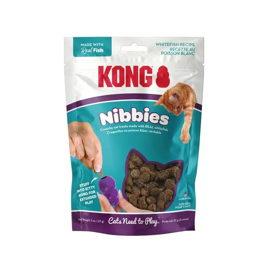 KONG Nibbies Extruded Cat Treats 2 oz Kong