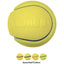 KONG Squeezz Tennis Ball for Dogs Assorted Colors Kong