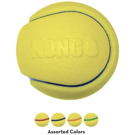 KONG Squeezz Tennis Ball for Dogs Assorted Colors Kong