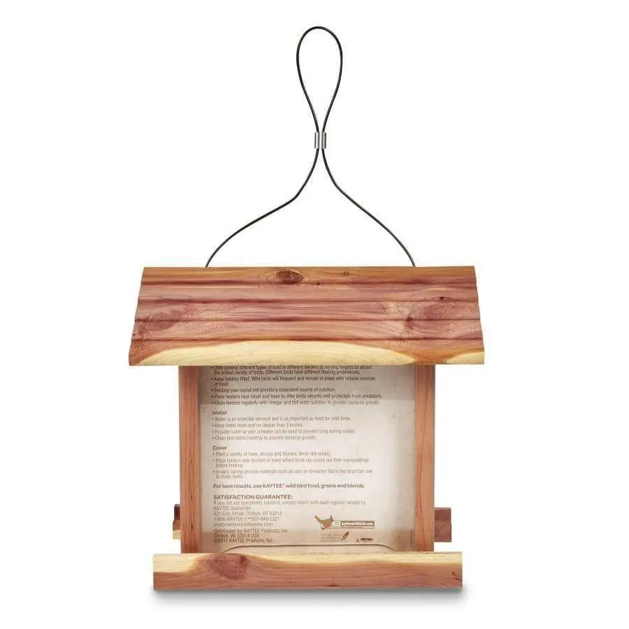 Kaytee Cedar Songbird Wild Bird Feeder 1ea/7.25 in X 10 in X 9.25 in Kaytee®