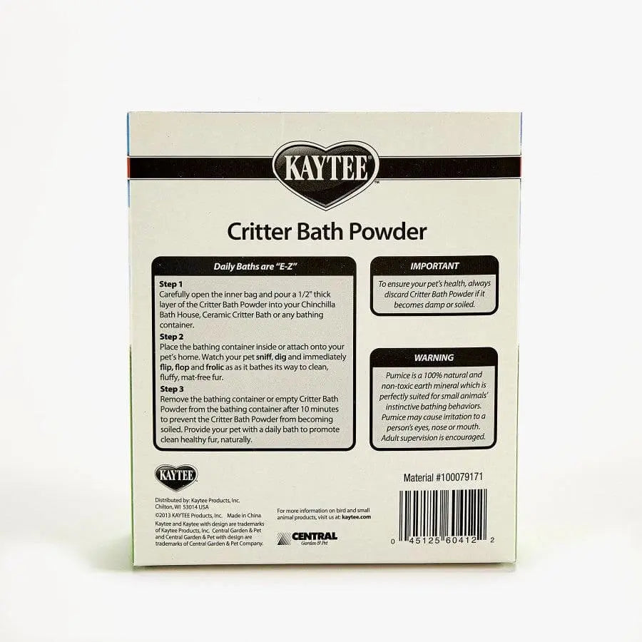 Kaytee Critter Bath Powder For Pets 14 oz Kaytee® CPD