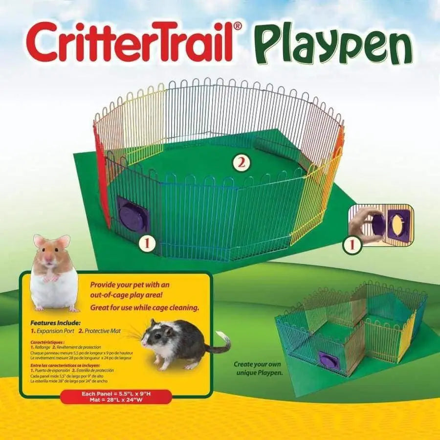 Kaytee CritterTrail Playpen With Mat Kaytee®