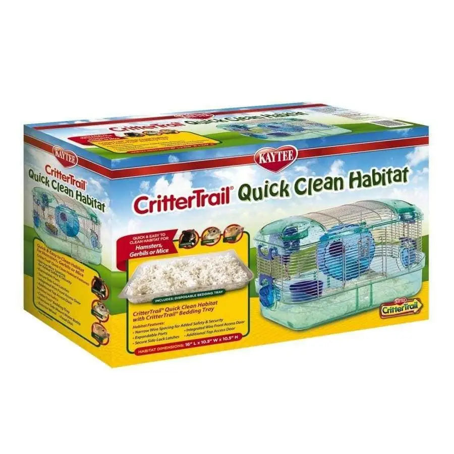 Kaytee CritterTrail Quick Clean Habitat 1ea/16 in X 10.5 in X 10.5 in Kaytee® CPD