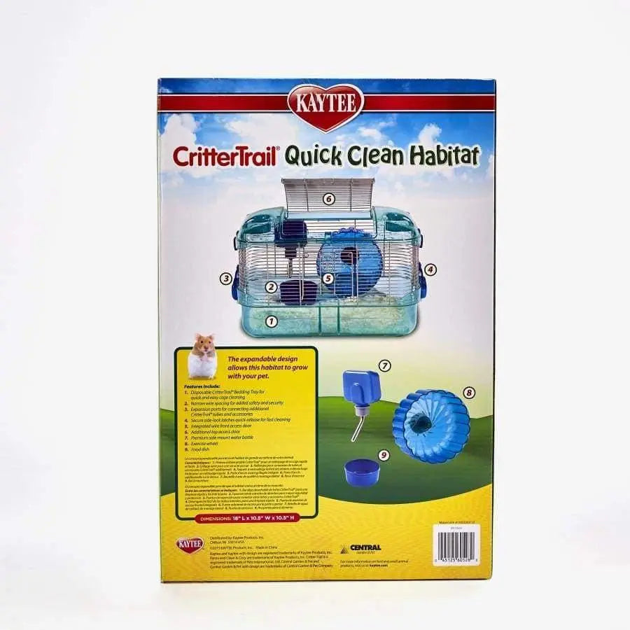 Kaytee CritterTrail Quick Clean Habitat 1ea/16 in X 10.5 in X 10.5 in Kaytee® CPD