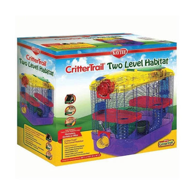 Kaytee® CritterTrail® 2-Level Habitat for Small Animal Multicolor 11.5 X 20 X 16 Inch Kaytee®