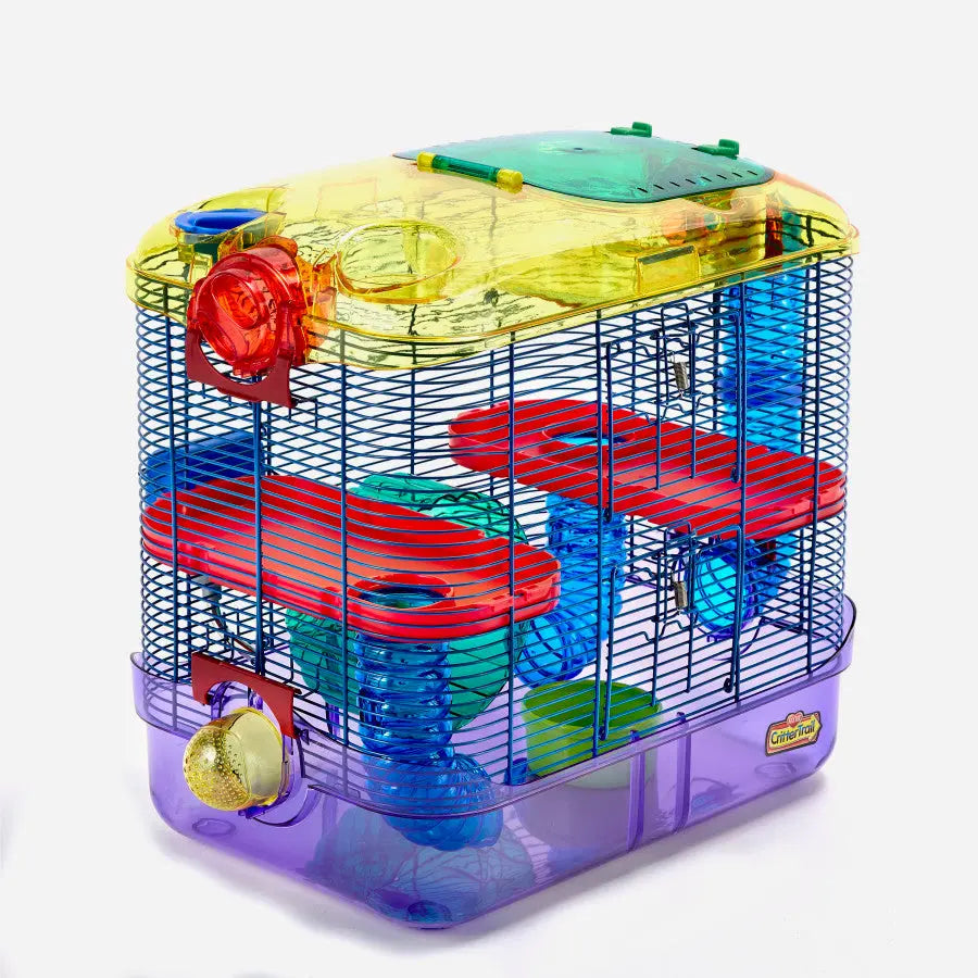 Kaytee® CritterTrail® 2-Level Habitat for Small Animal Multicolor 11.5 X 20 X 16 Inch Kaytee®