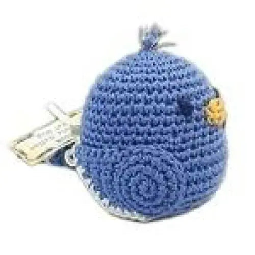 Knit Knacks Blueberry Bill Organic Cotton Small Dog Toy Pet Flys