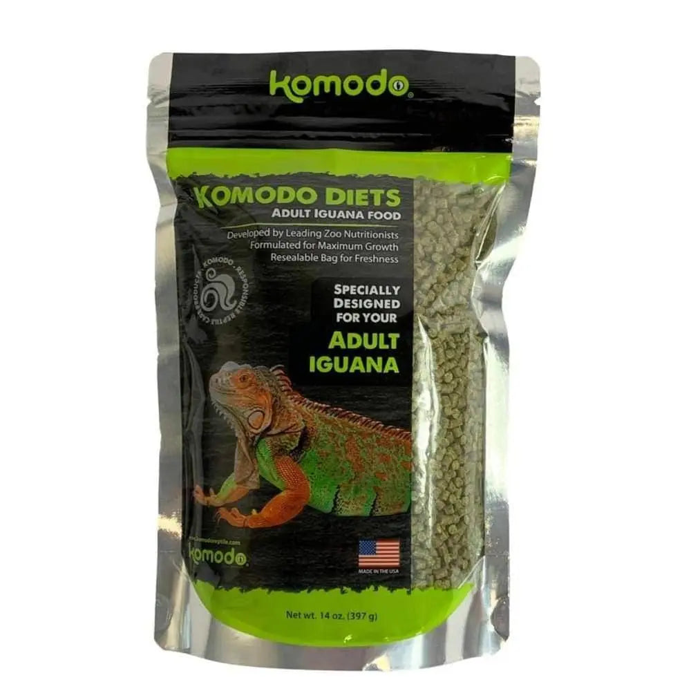 Komodo Adult Iguana Dry Food 14 oz Komodo