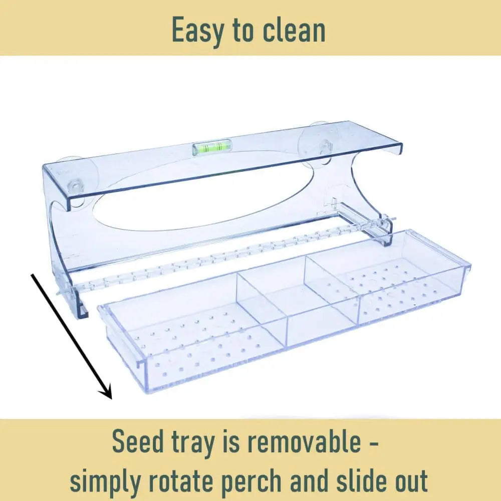 Large Clear Choice Window Birdfeeder North States Industries