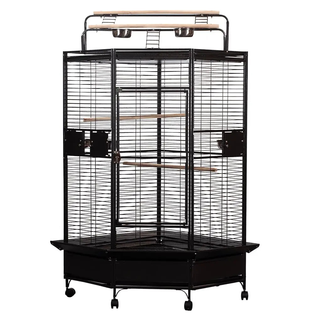 Large Corner Bird Cage 33"x33"x72" A&E Cage Company