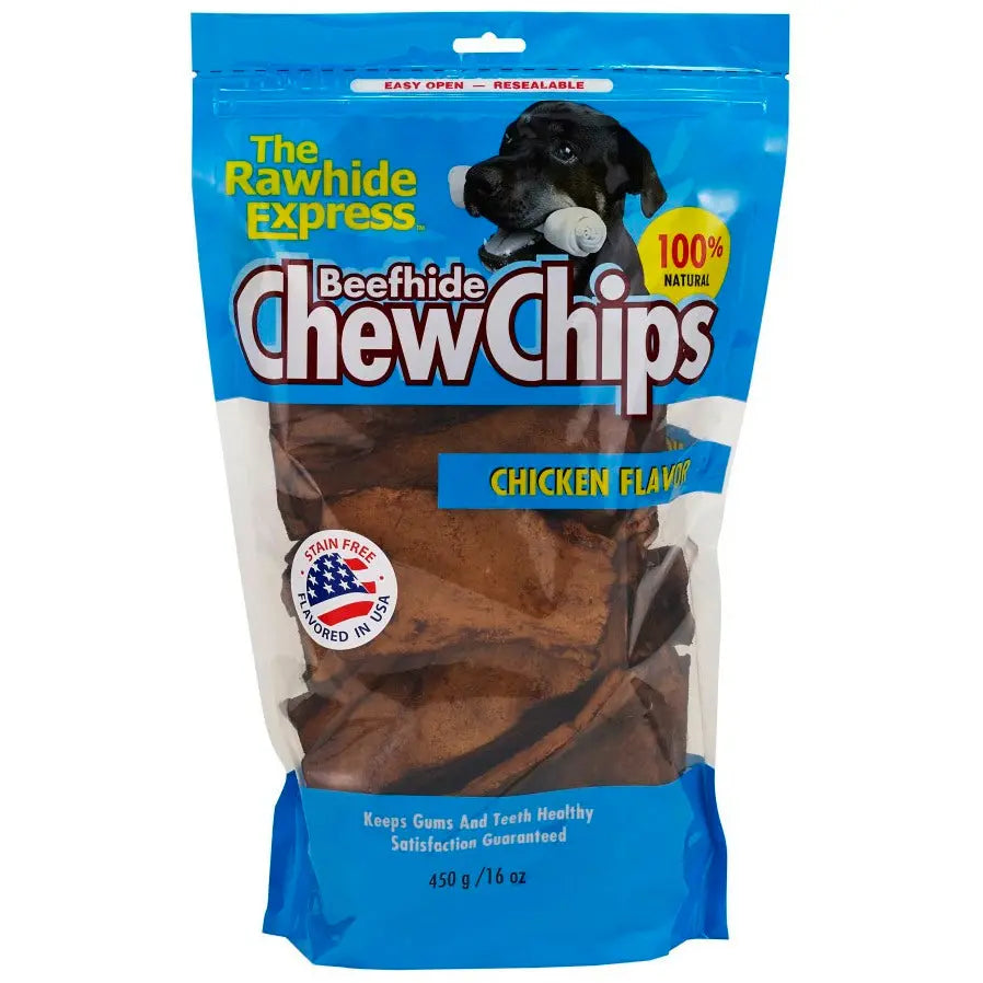 Lennox Beefhide Chew Chips Dog Treat 16 oz Lennox