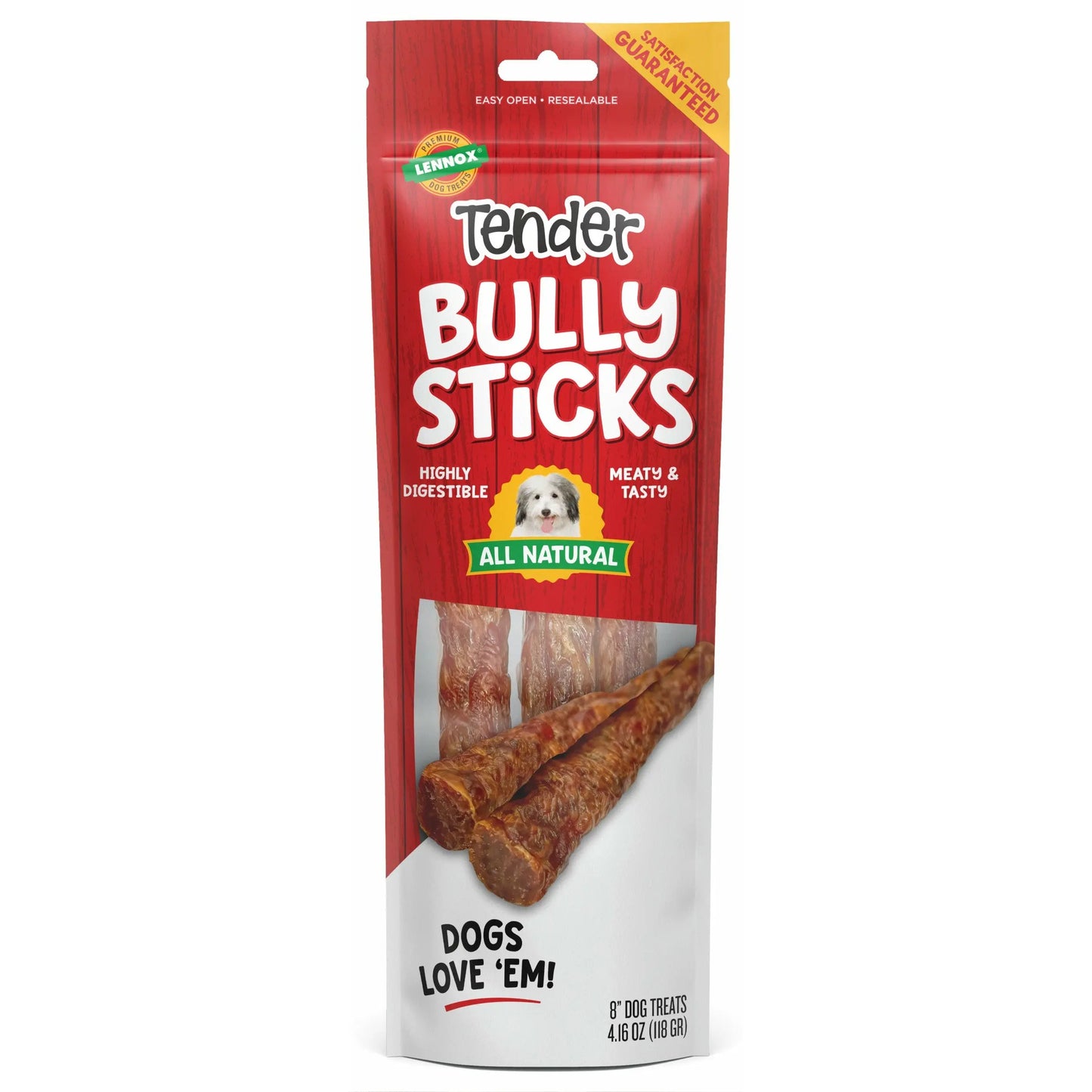 Lennox Tender Bully Sticks Dog Treat Lennox