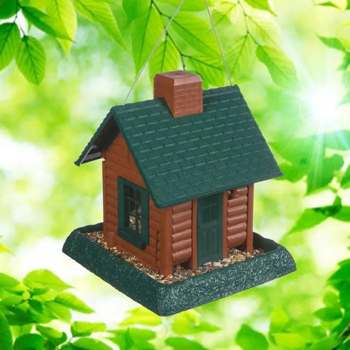 Log Cabin Birdfeeder North States Industries