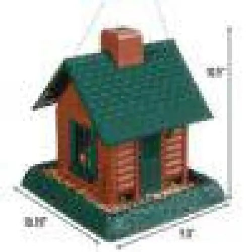 Log Cabin Birdfeeder North States Industries