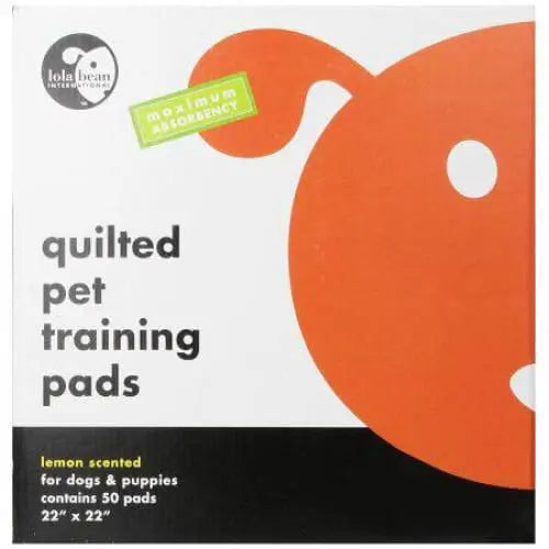 Lola Bean Quilted Pet Training Pads - Lemon Scent Lola Bean