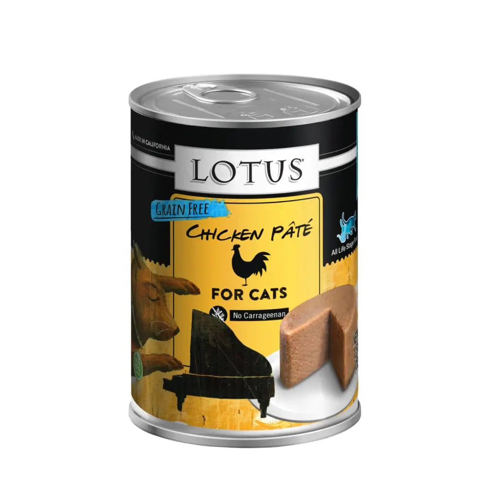 Lotus Chicken Pate Grain-Free Canned Cat Food Lotus