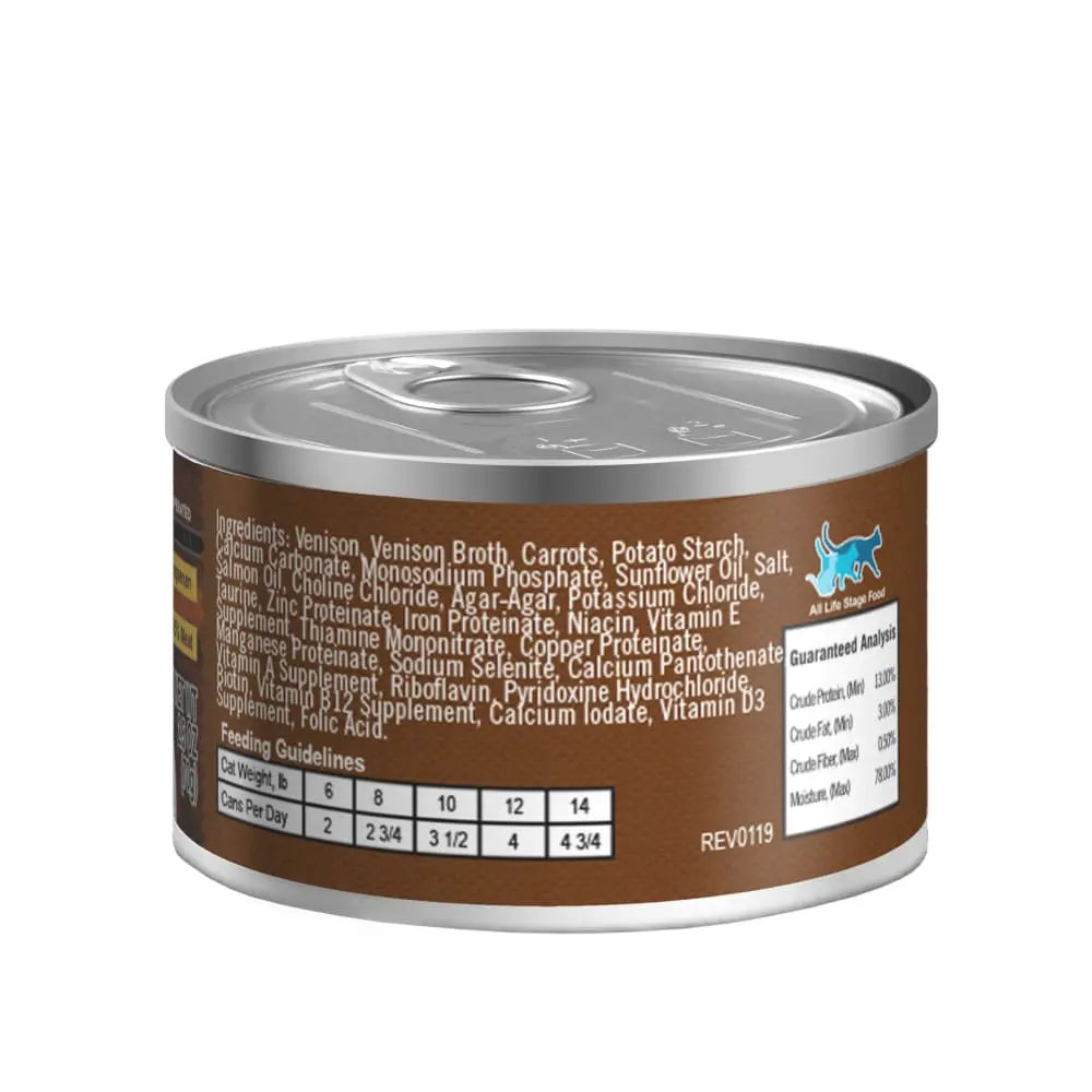 Lotus Just Juicy Venison Stew Grain-Free Canned Cat Food Lotus