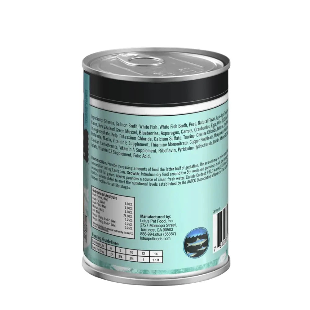 Lotus Salmon Pate Grain-Free Canned Cat Food Lotus