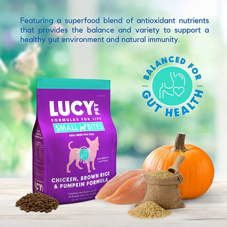 Lucy Pet Products Formula for Life L.I.D. Dry Dog Food Chicken, Brown Rice & Pumpkin Lucy