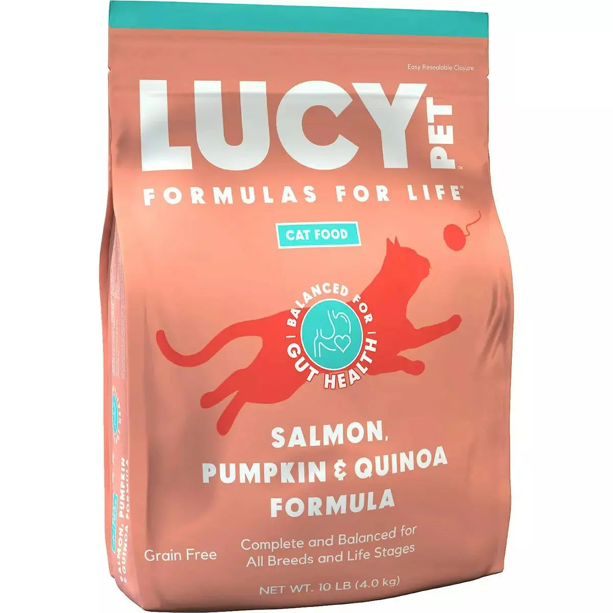 Lucy Pet Products Formulas for Life Dry Cat Food Salmon, Pumpkin & Quinoa Lucy Pet Products