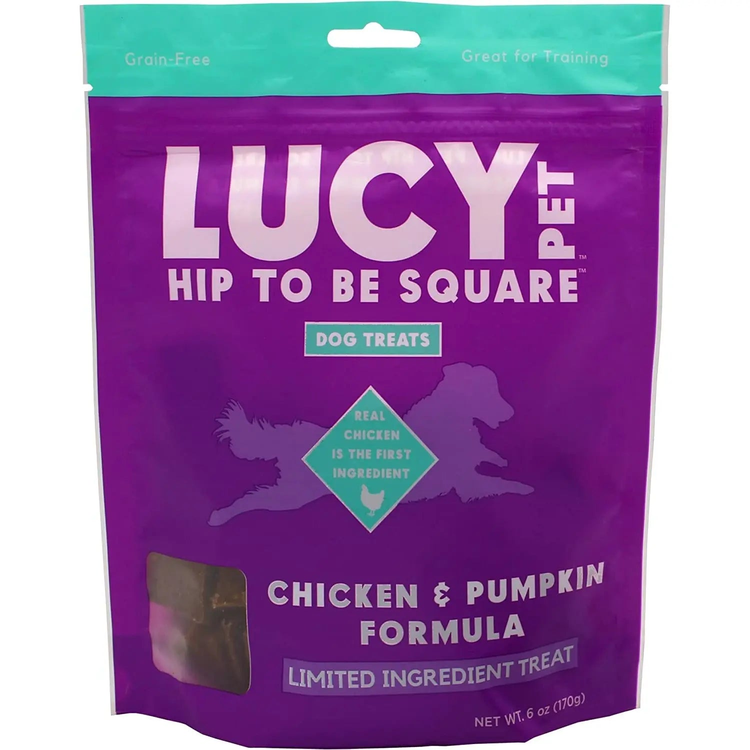 Lucy Pet Products Hip to Be Square Limited Ingredient Dog Treats Lucy Pet Products