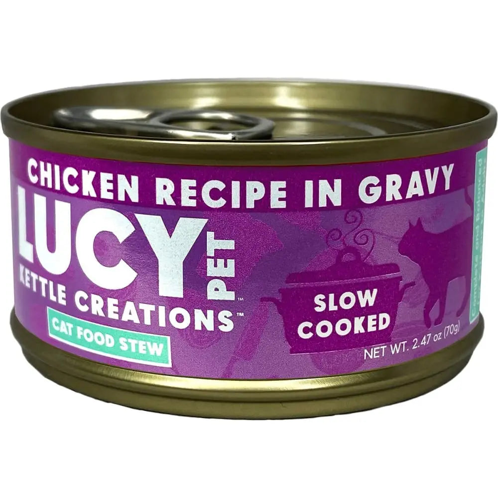 Lucy Pet Products Kettle Creations Adult Wet Cat Food 12ea/2.75 oz Lucy Pet Products