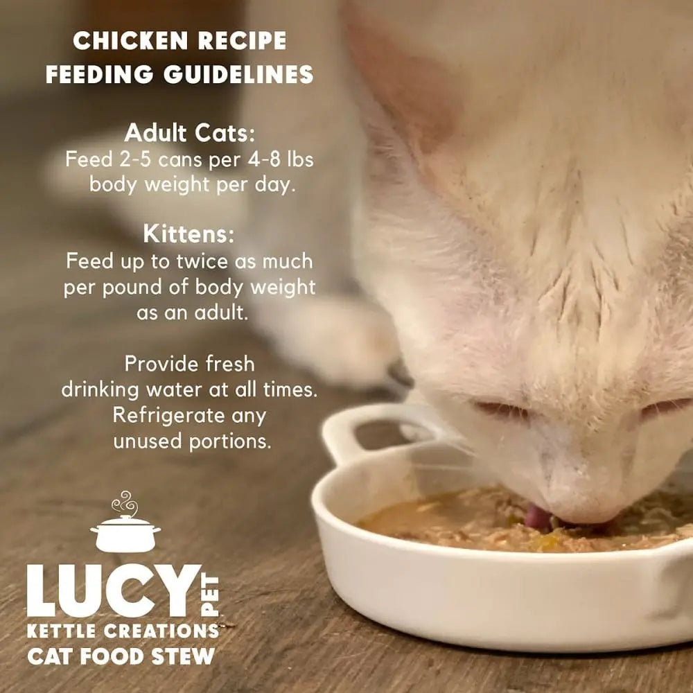 Lucy Pet Products Kettle Creations Adult Wet Cat Food 12ea/2.75 oz Lucy Pet Products