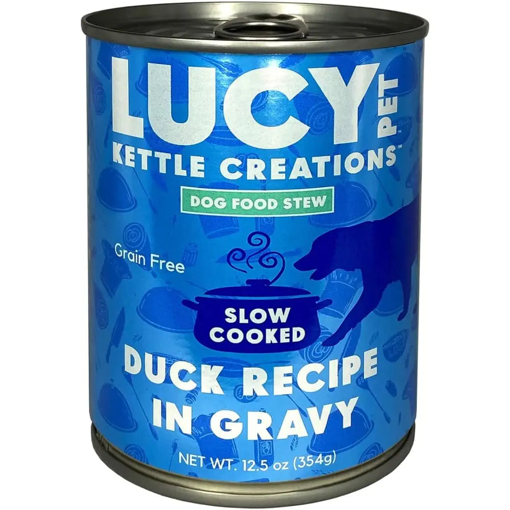 Lucy Pet Products Kettle Creations Recipe in Gravy Wet Dog Food 12ea/12.5 oz Lucy Pet Products