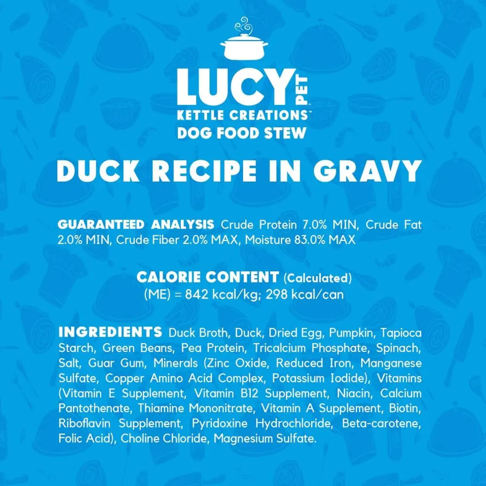 Lucy Pet Products Kettle Creations Recipe in Gravy Wet Dog Food 12ea/12.5 oz Lucy Pet Products