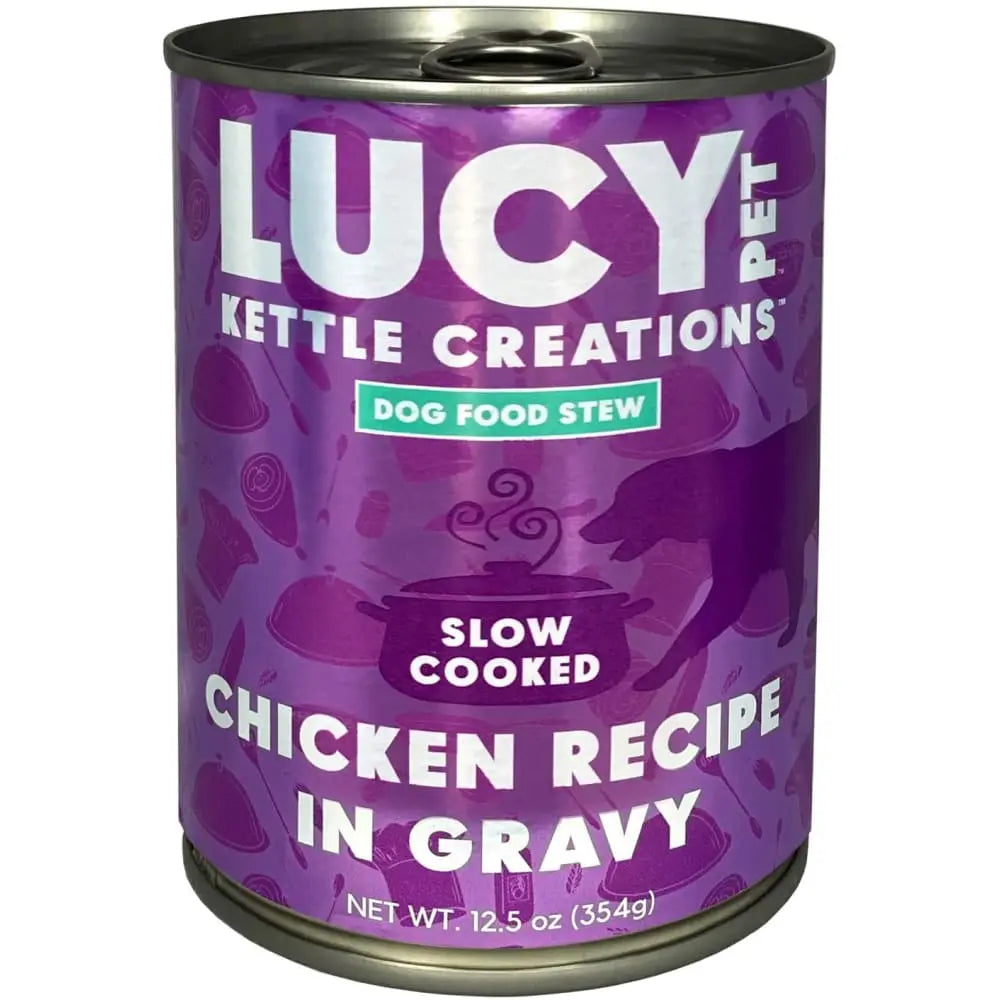 Lucy Pet Products Kettle Creations Recipe in Gravy Wet Dog Food 12ea/12.5 oz Lucy Pet Products