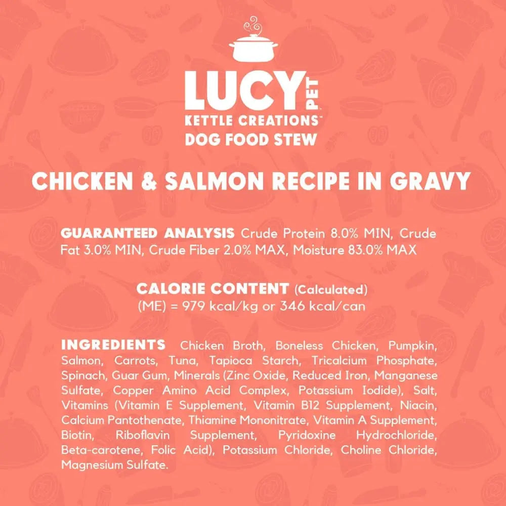 Lucy Pet Products Kettle Creations Recipe in Gravy Wet Dog Food 12ea/12.5 oz Lucy Pet Products