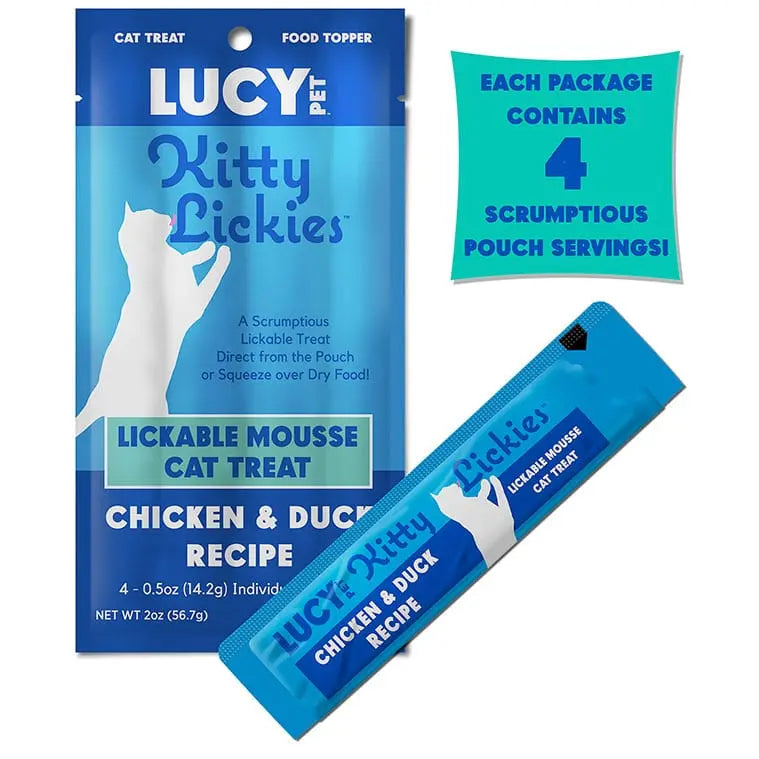 Lucy Pet Products Kitty Lickies Mousse Cat Treat Lucy Pet Products