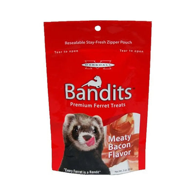 Marshall® Bacon Flavor Premium Ferret Treats 3 Oz Marshall® Pet