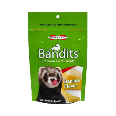 Marshall® Banana Flavor Premium Ferret Treats 3 Oz Marshall® Pet