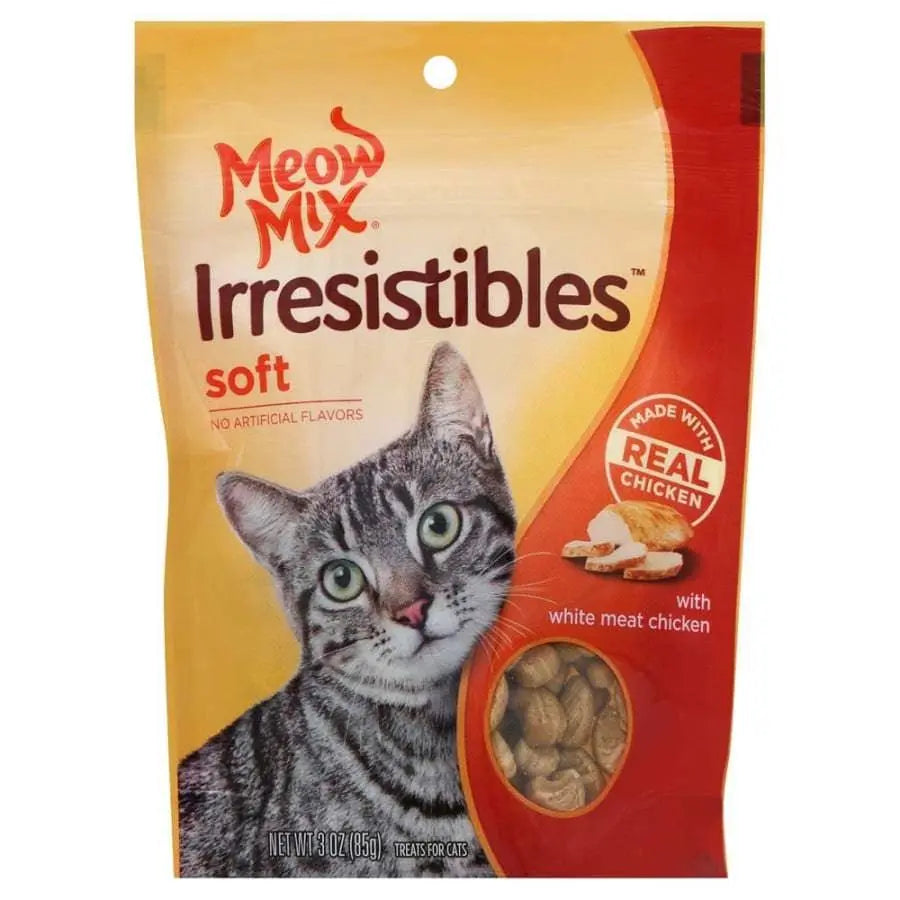 Meow-Mix Irresistibles Soft Cat Treats Meow-Mix