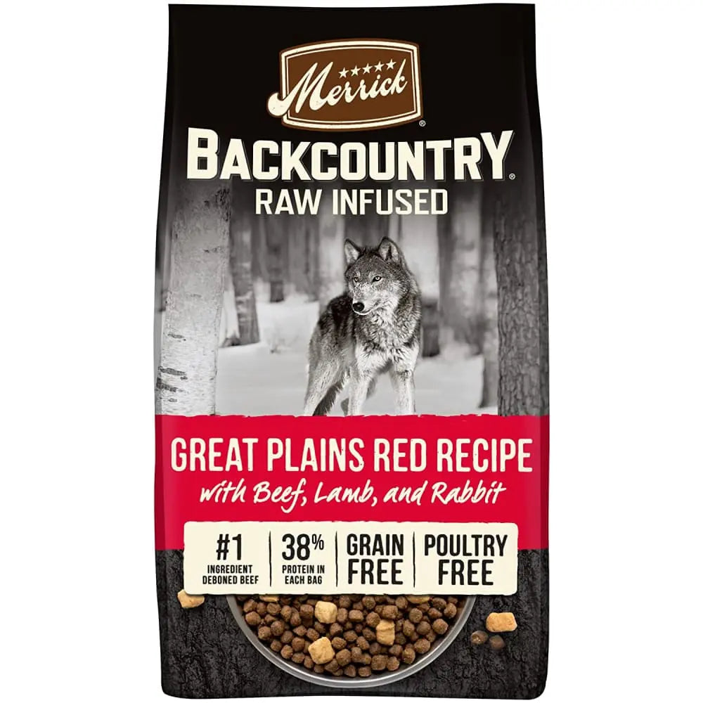 Merrick® Backcountry® Raw Infused Great Plains Red Recipe Dog Food 20 Lbs Merrick®