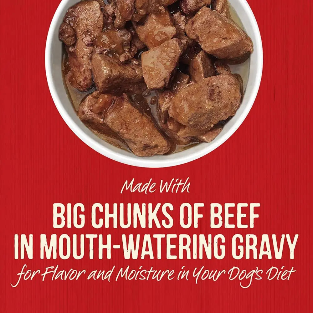 Merrick® Chunky Grain Free Big Texas Steak Tips Dinner® in Gravy Adult Dog Food, 12.7 Oz Merrick®