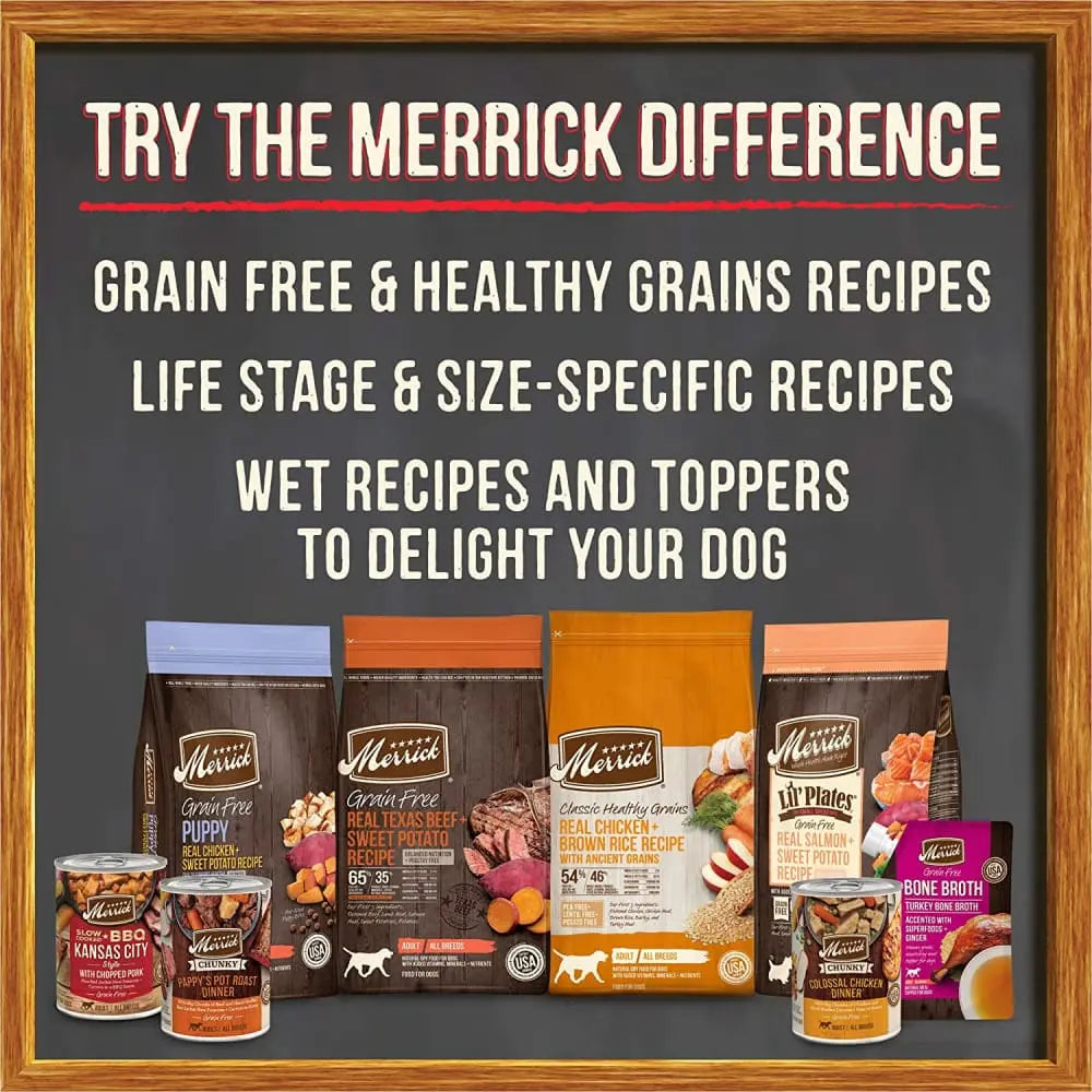 Merrick® Grain Free Cowboy Cookout® in Gravy Dog Food 12.7 Oz Merrick®