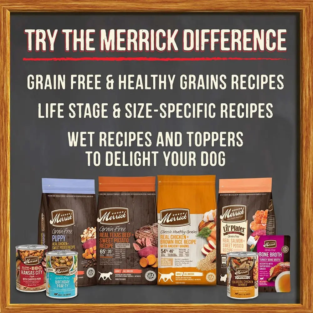 Merrick® Grain Free Real Beef, Lamb & Buffalo Dog Food 12.7 Oz Merrick®