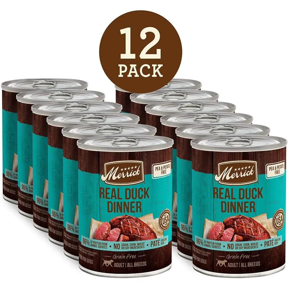 Merrick® Grain Free Real Duck Dinner Adult Dog Food, 12.7 Oz Merrick®